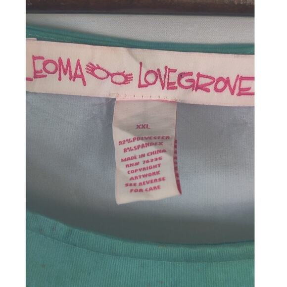 Leoma Lovegrove High Low Sleeveless Colorful Dress XXL Beach Vacation Tropical - Picture 5 of 5